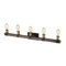 Z-Lite Kirkland 5 Light Vanity, Rustic Mahogany 472-5V-RM - alternate 7